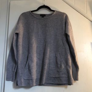J. Crew 100% Merino Wool Scoop Neck Sweater
